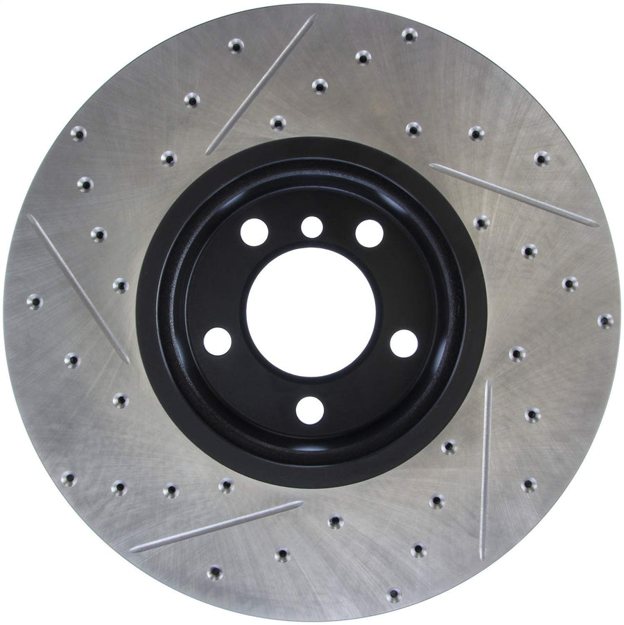 Sport Drilled/Slotted Brake Rotor StopTech 127.34140L (Front Left), 1 Pack