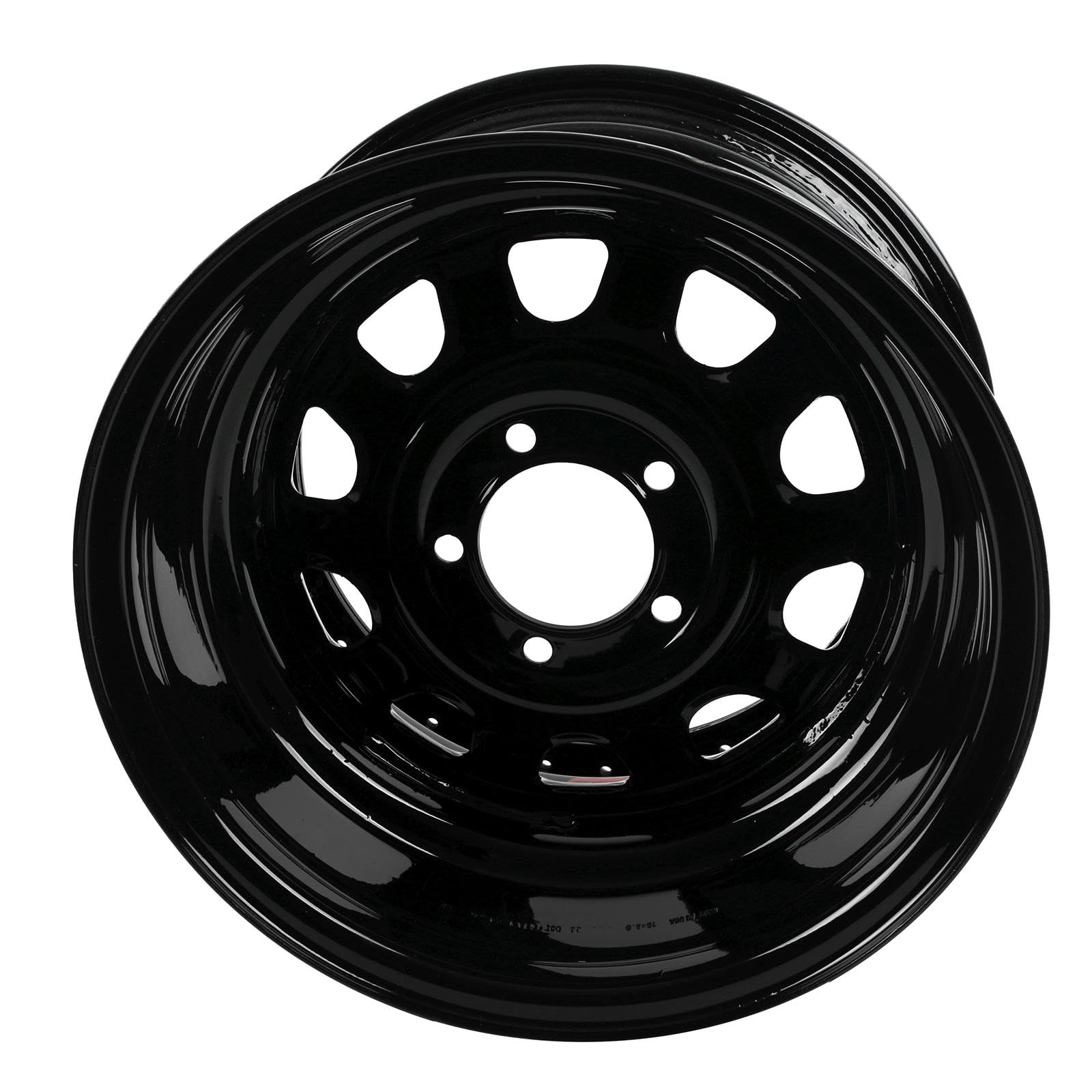 Gloss Black Raceline RT51 Daytona Wheel with Glossy (15 x 1. inches /1 x 1 mm, 1 inches Offset)