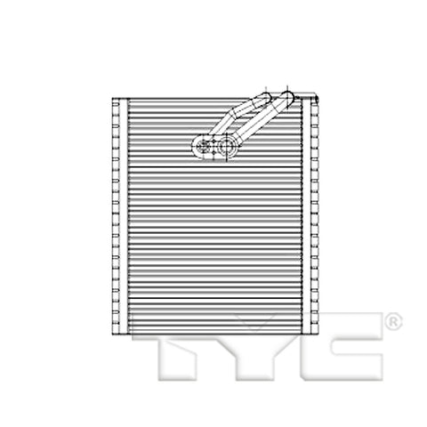 TYC Replacement 97191 Evaporator