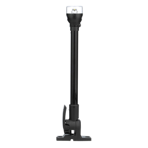12-Inch Attwood 5558-P12A7 All-Round LED Fold Down Navigation Light Black Base