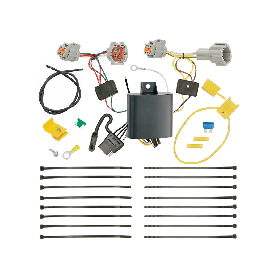 Tekonsha T-One Connector Assembly 118757 with Upgraded Circuit Protected ModuLite HD Module, Black
