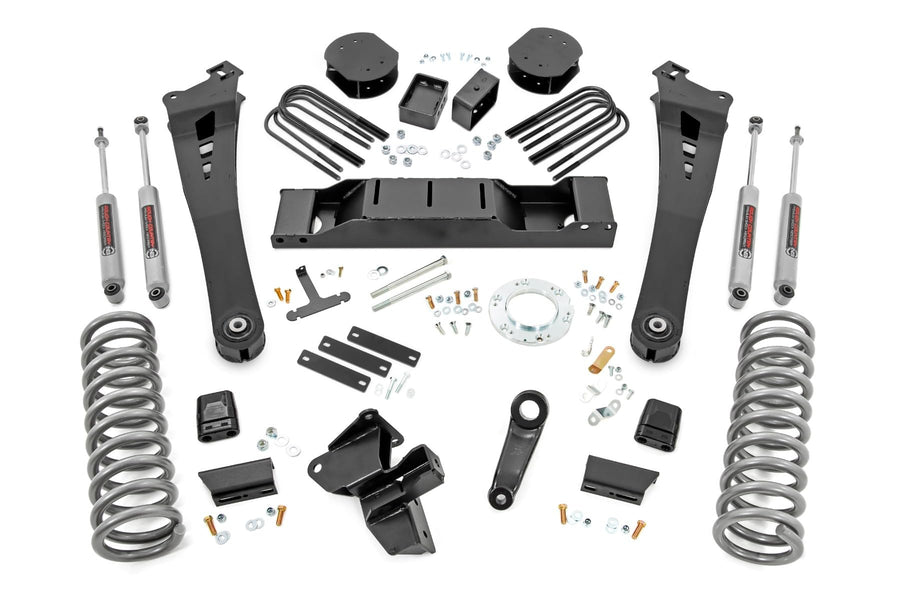 5" Lift Kit Rough Country for 20-24 Ram 3500 4WD | Air Ride | Dually - 30930