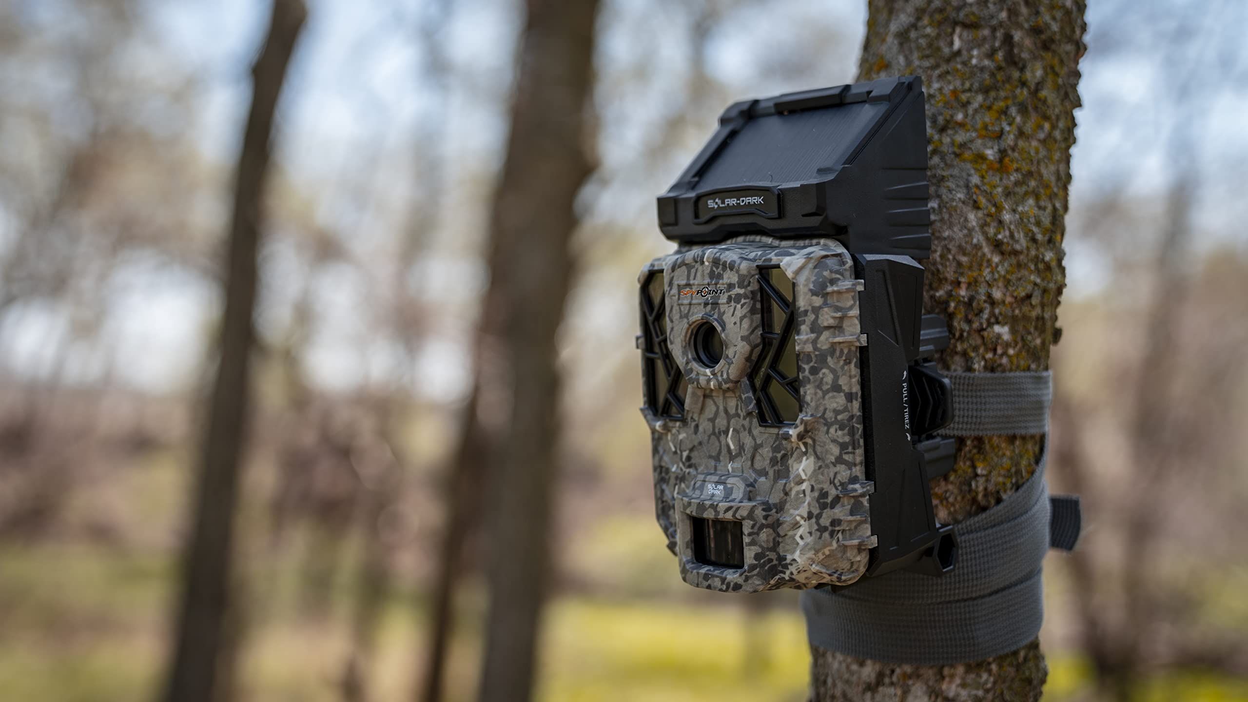 SOLAR-DARK SPYPOINT Trail Camera , Brown