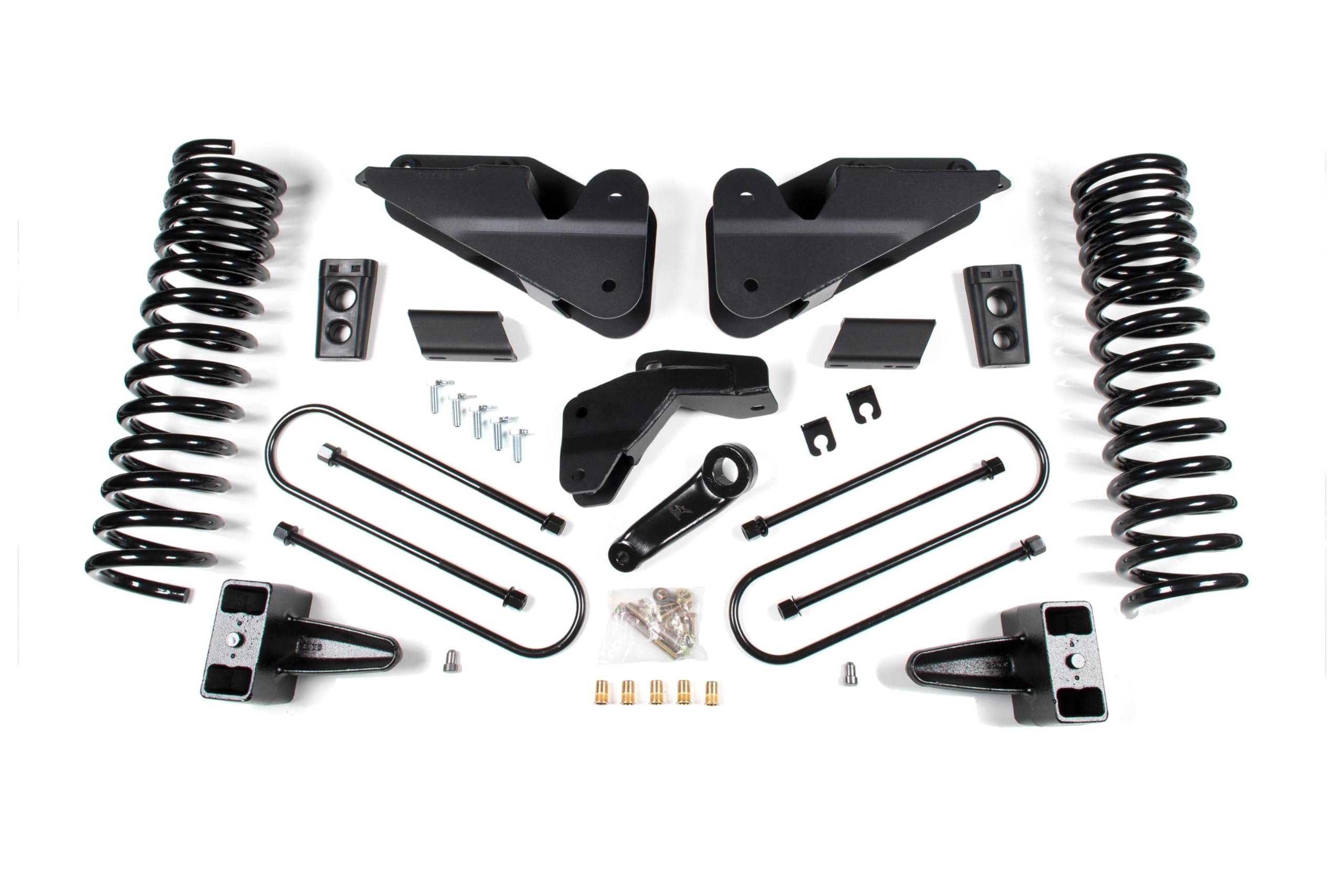 2014-2018 Dodge/Ram 3500 4WD Gas | Zone Offroad ZOND66N | 5.5 inch Standard Full Suspension Lift Kit (Front & Rear) | Nitro Shocks