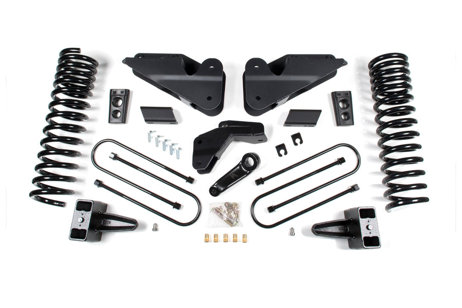 2013-2018 Ram 3500 4WD Diesel. Zone Offroad ZOND52N | 6.5 inch Standard Full Suspension Lift Kit (Front & Rear) | Nitro Shocks