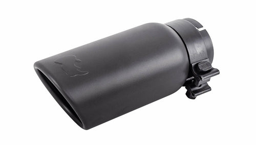 Exhaust Tip Go Rhino | Stainless Steel, Black | GRT35514B | Fits 3 ½" Diameter Exhaust Tubes