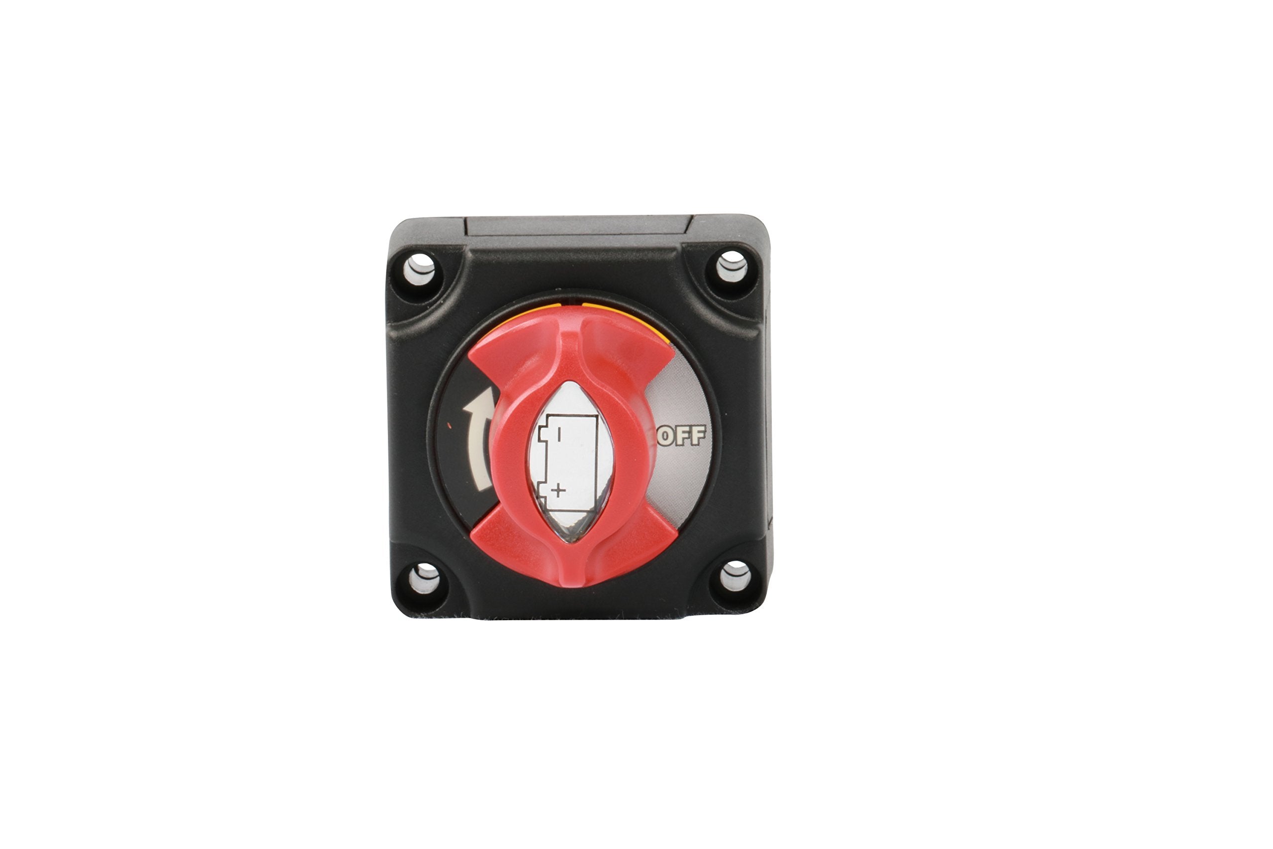 Battery Doctor WirthCo 20387 Mini Master Rotary Dial Disconnect Switch with On/Off Knob and Bottom Cover