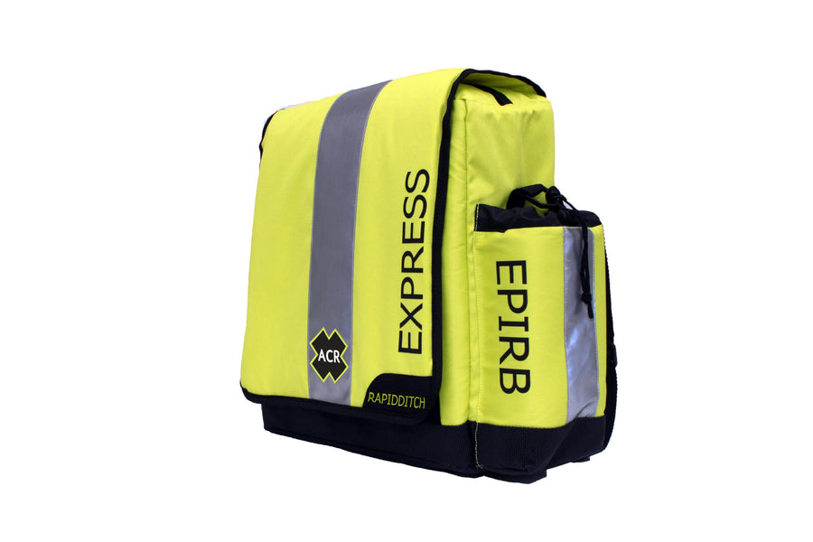 Buoyant ACR RapidDitch Express: Emergency Survival Kit Gear Bag with Bulkhead Mount is a Compact Abandon Ship for Boating and Offshore Rescue, including EPIRB Housing. (2279)