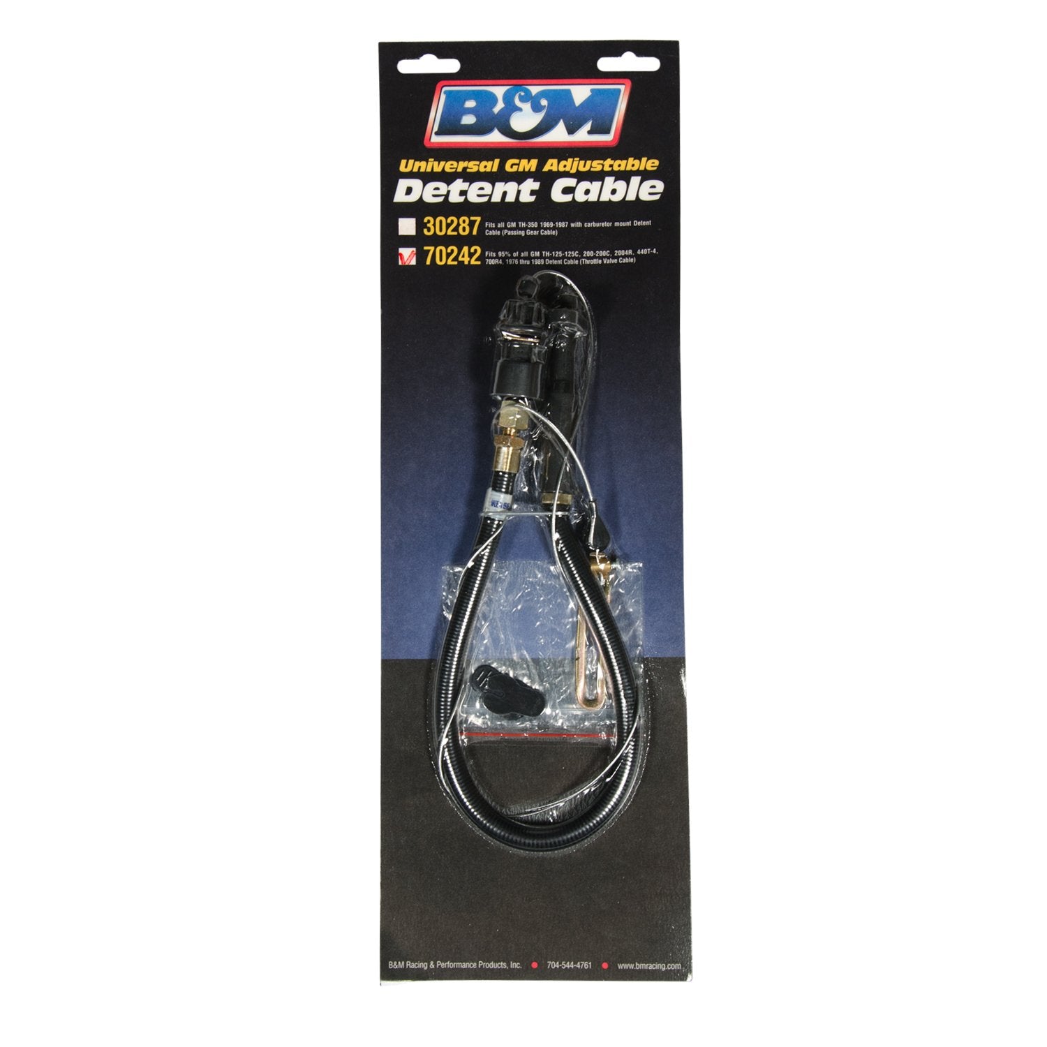Throttle Valve/Kickdown Cable B&M 70242