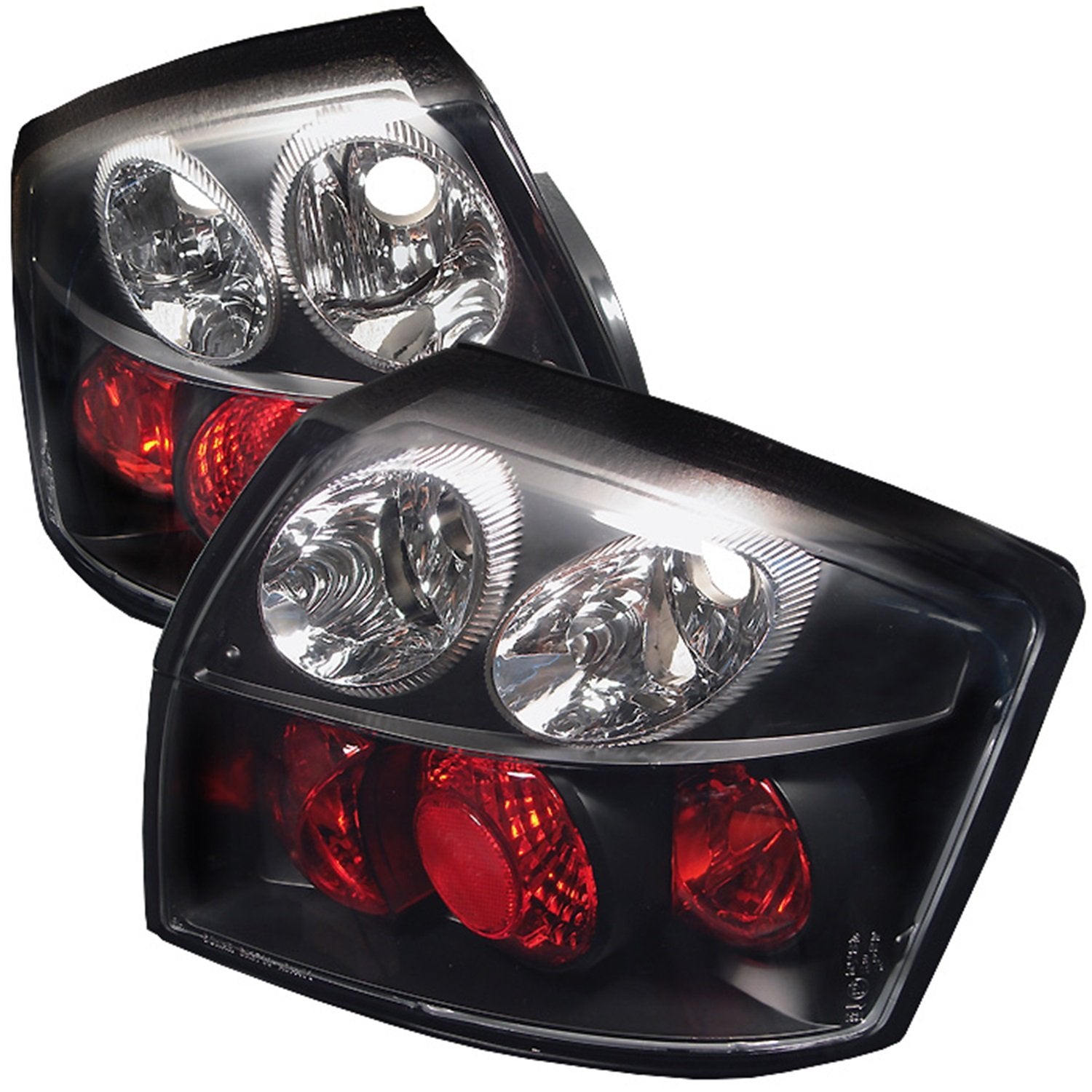 Audi A4 02-05 Spyder Altezza Tail Lights - Black