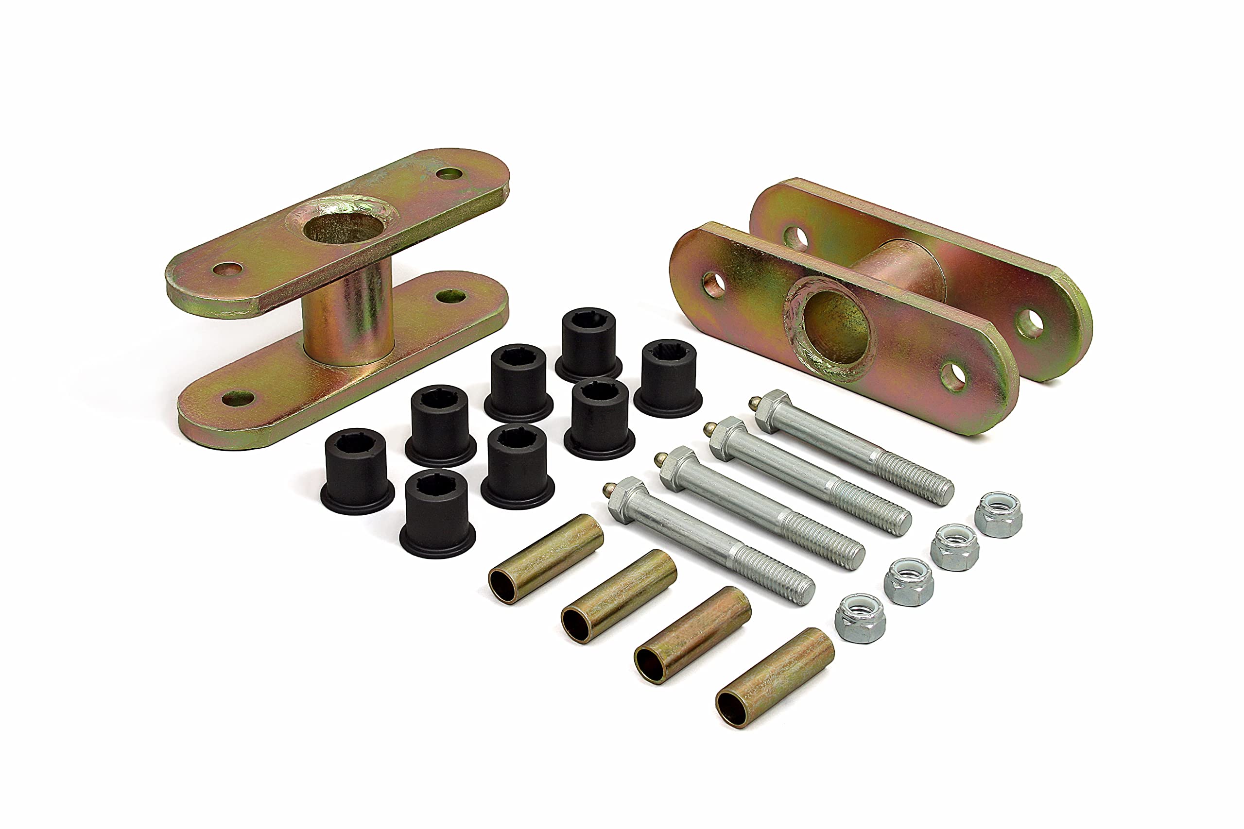 Jeep CJ Daystar 1½" Front Or Rear Lift Greasable Shackle, fits 1946 to 1975 2/4WD, KJ61002BK - Black