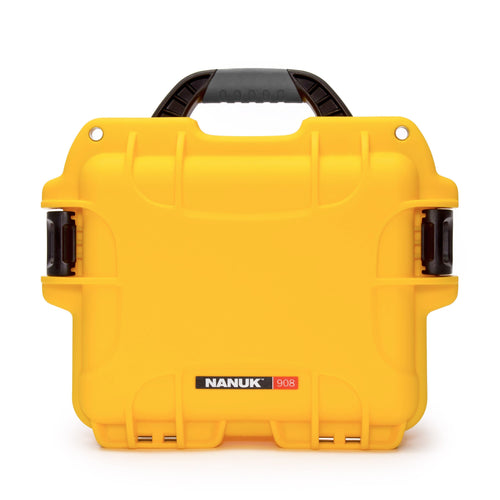 Waterproof Nanuk 908 Hard Case - Yellow
