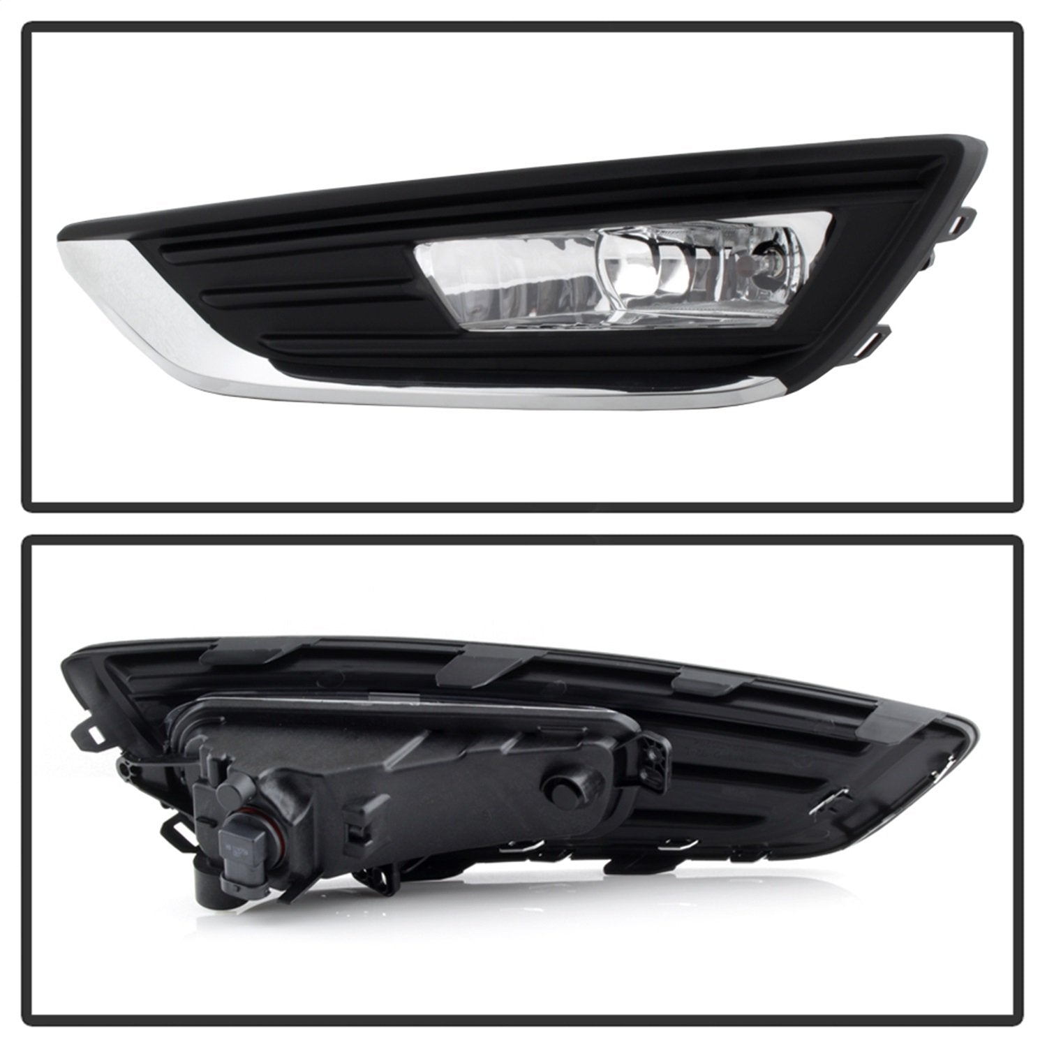 Fog Lights W/SwitchClear Spyder Auto OEM