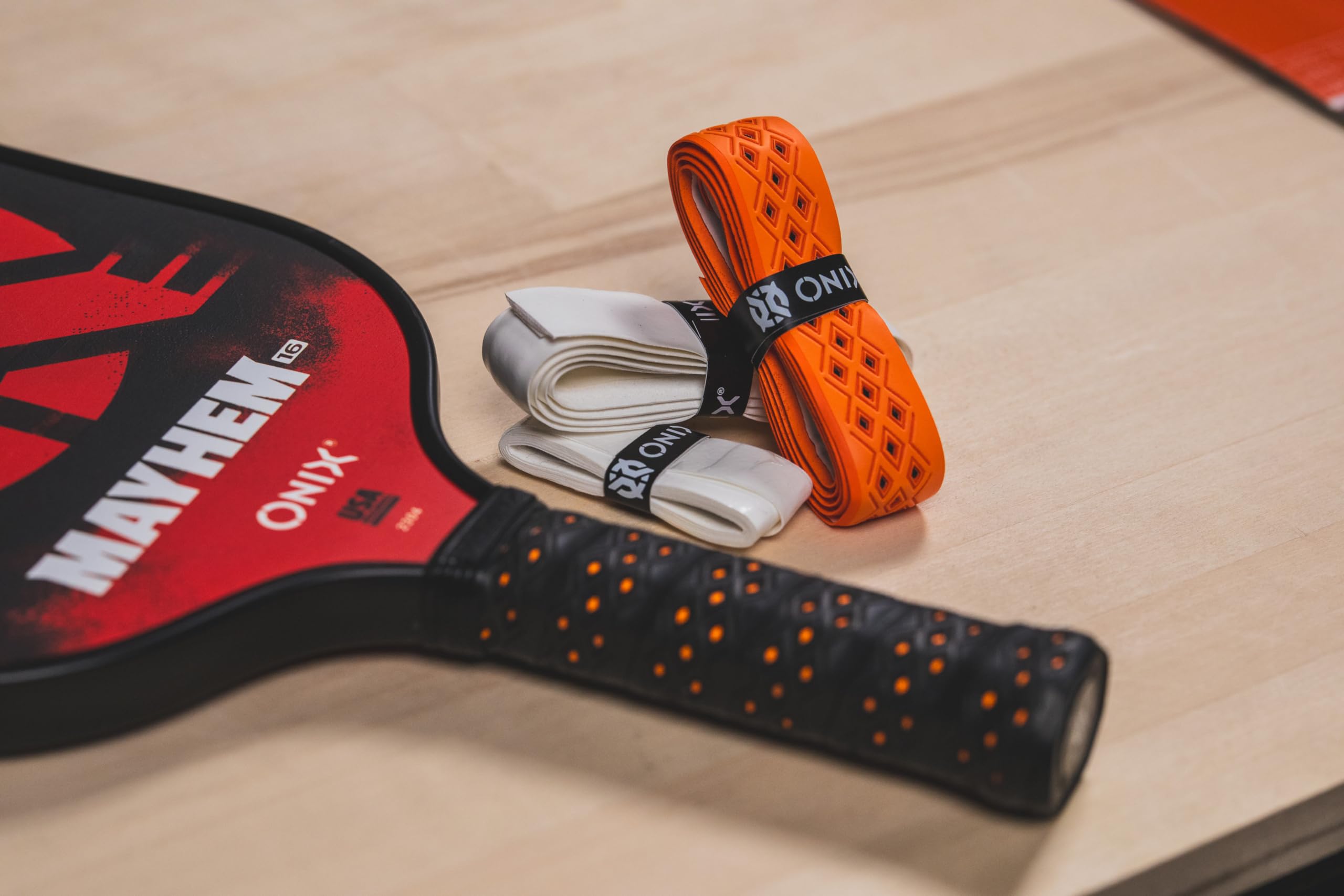 White ONIX Pickleball Paddle Overgrip