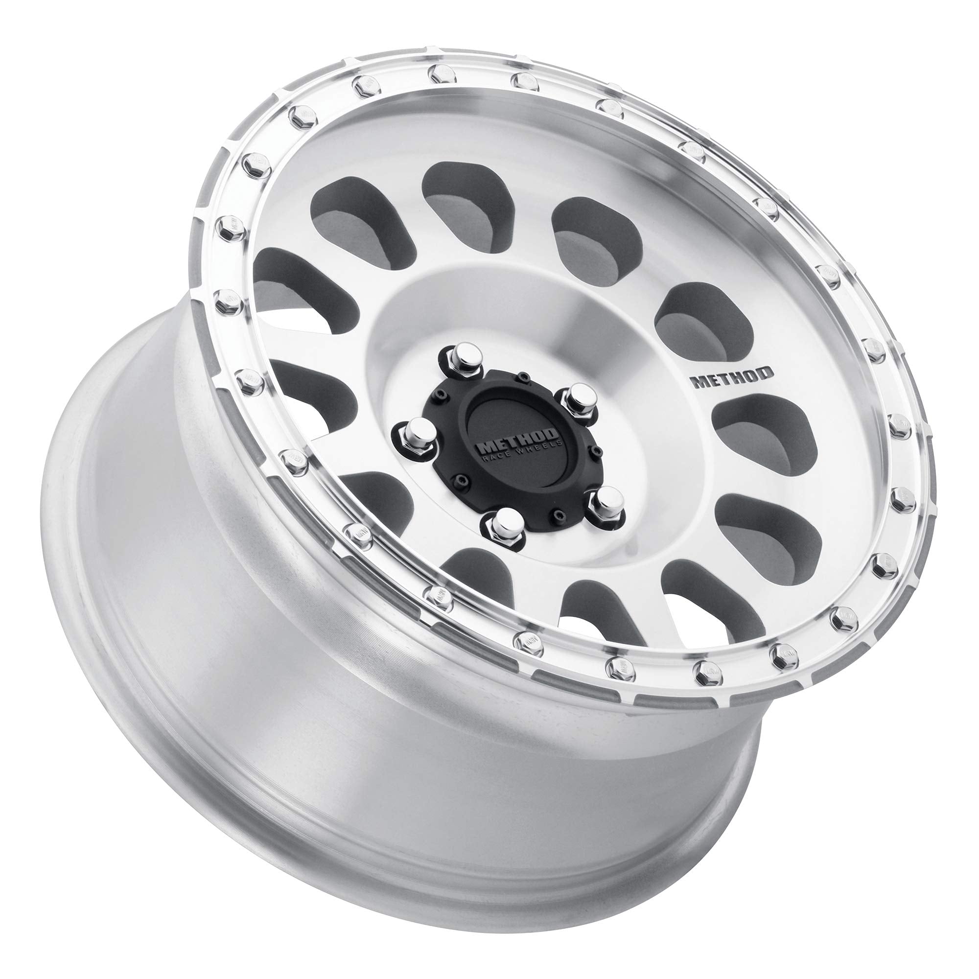 Method Race Wheels 17x8.5" Machined/Clear Coat 5x150", 0mm offset 4.75" Backspace, MR31578558300