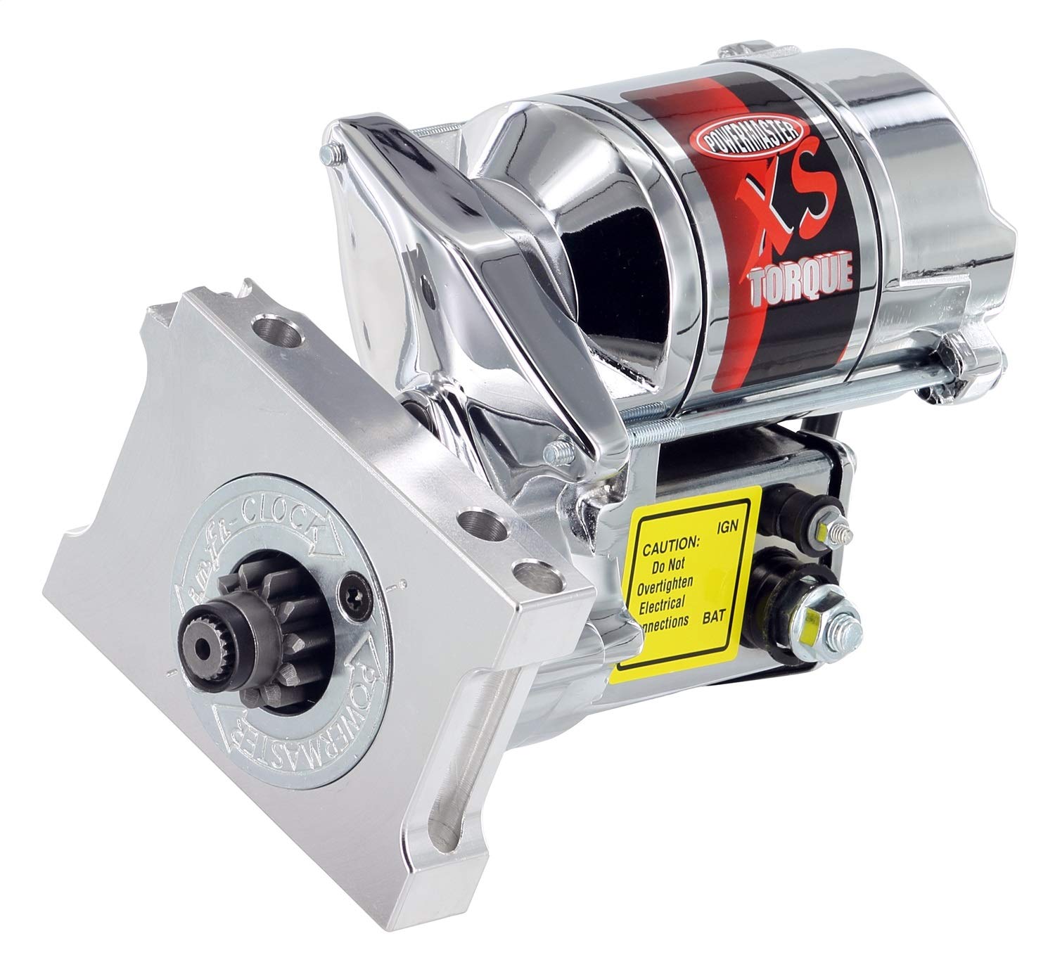 Str XS Infi-Clock™ Powermaster Chevy Universal Straight MTG 153/168T Flyw 18:1 Chrome