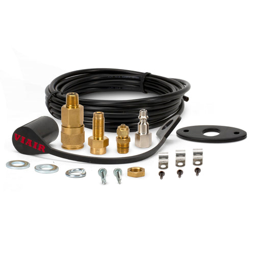 Air Source Relocation Kit VIAIR Pro Series w/Oval Mounting Bracket