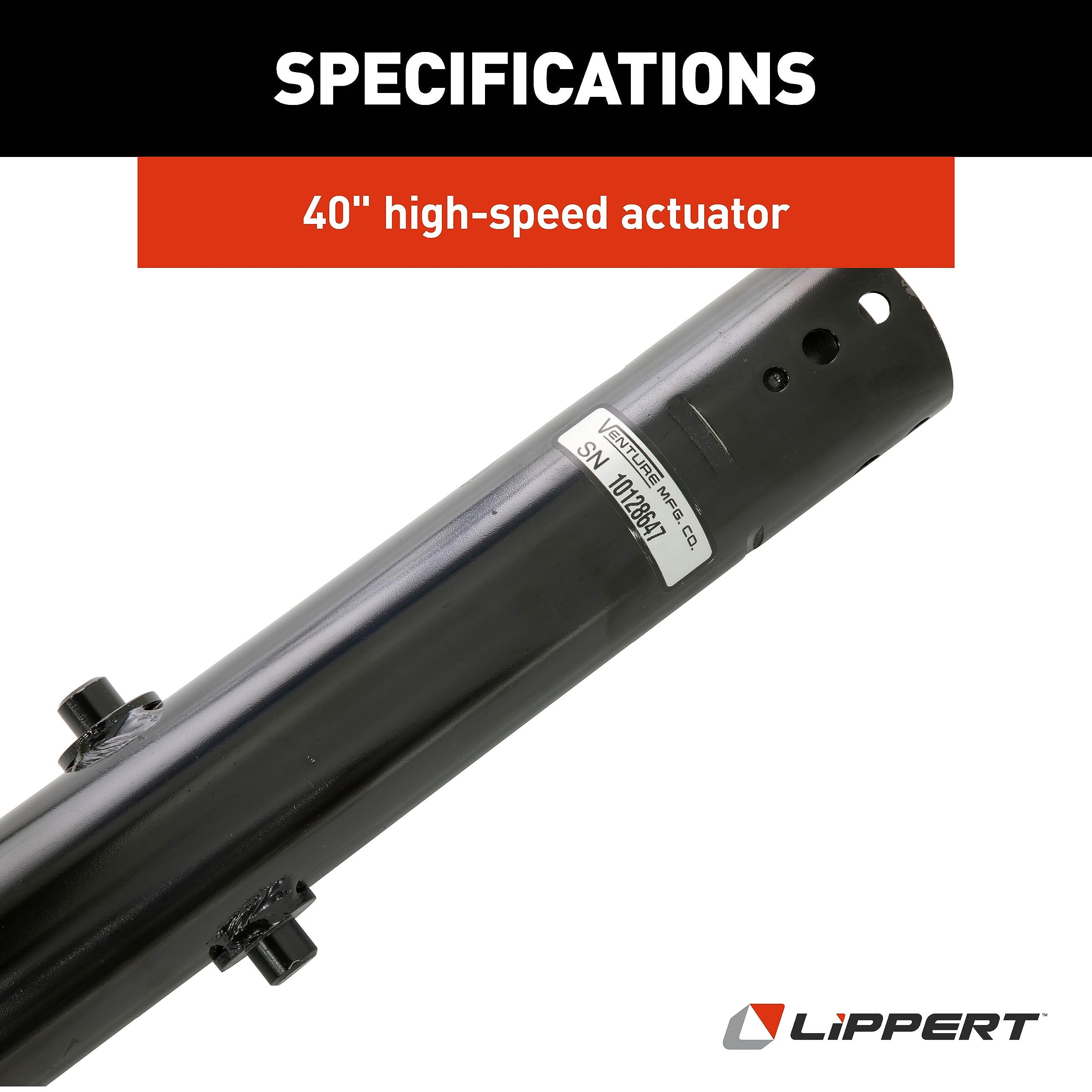 Venture RV Lippert 145595 40" Slide-Out Acuator