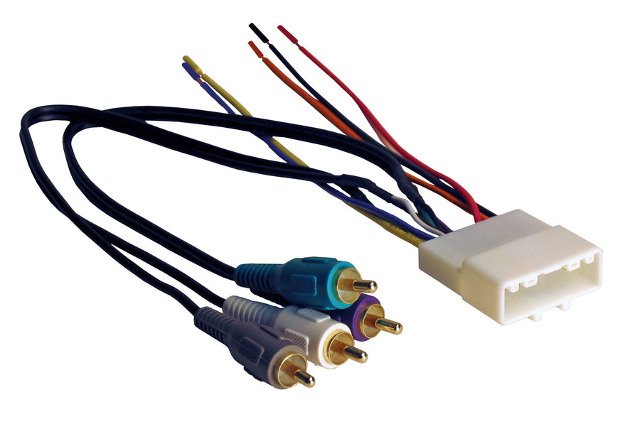 NWH74A American International 2007-2008 Nissan with RCA Wire Harness, Multi Color