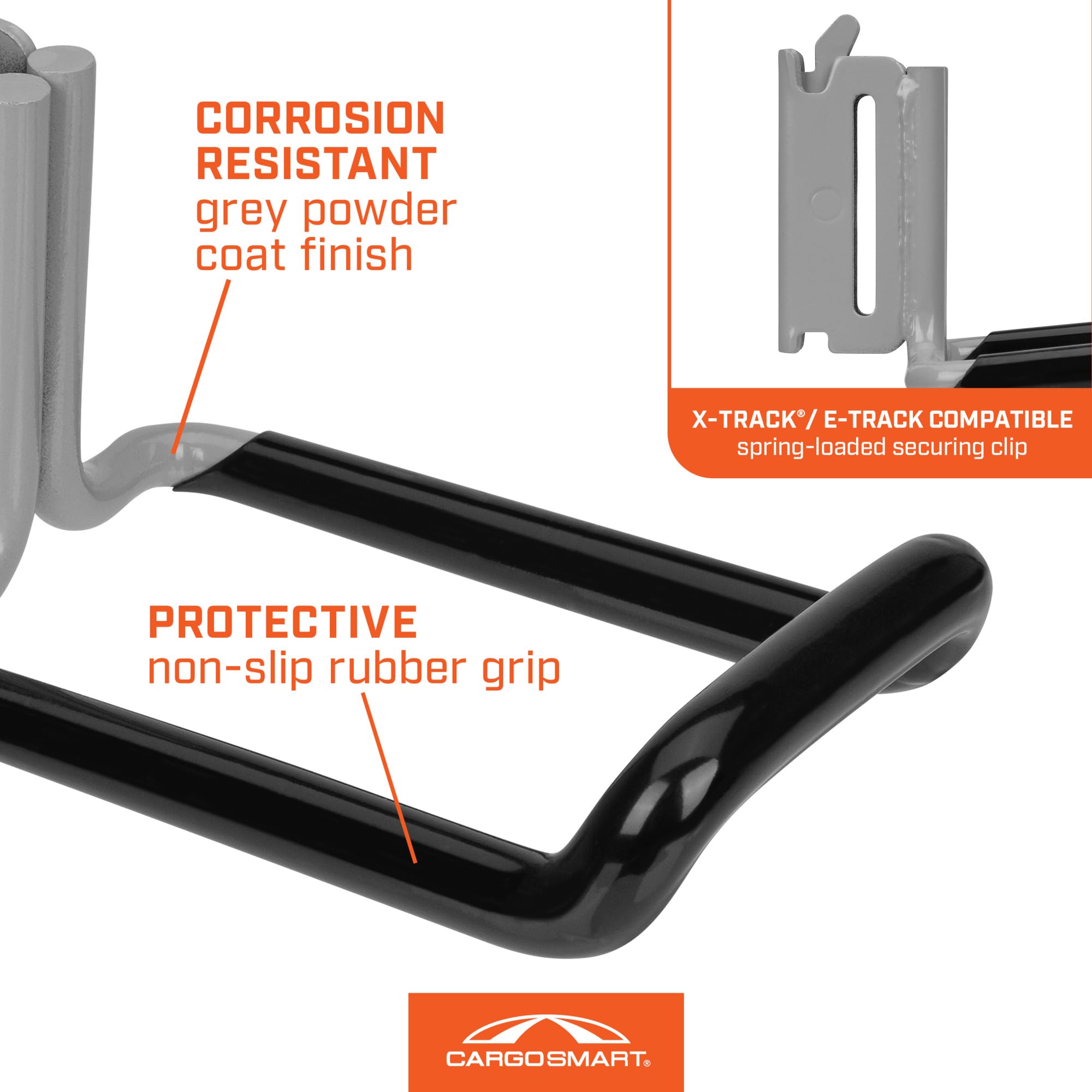 Dual Arm Premium Coated Flat Hook 1 Pk