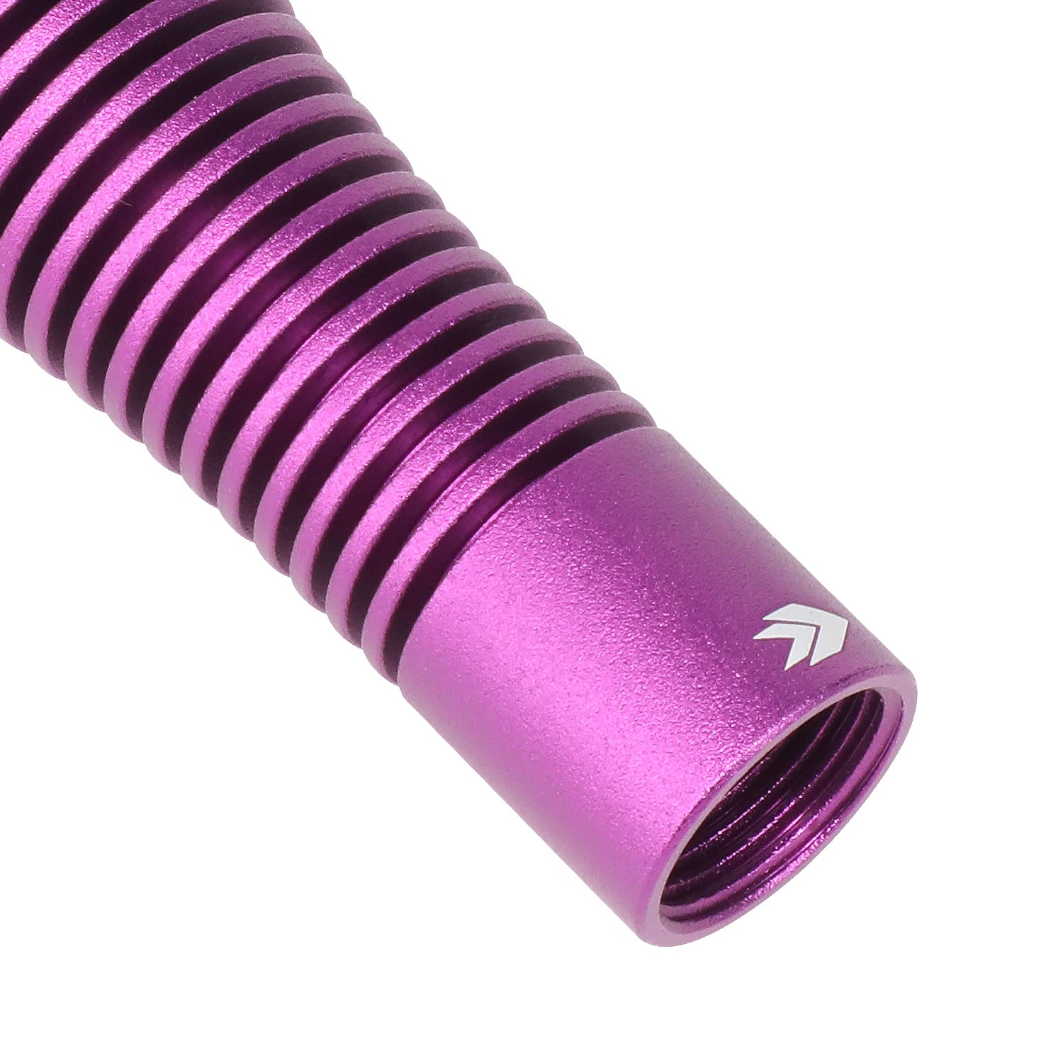 NRG Innovations Shift Knob NRG-SK-701PP with Thread Adapter Wrench Teardrop Style Lever Stick Shifter Handle Billet Aluminum for M10 X 1.25, M10 X 1.5, M12 X 1.25, M12 X 1.5 Thread Pattern Shifter