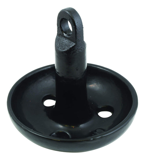 Solid Cast Iron Attwood 9942B1 Mushroom Anchor for Boats and Kayaks - 10 Pounds, Black, PVC-Coated Finish