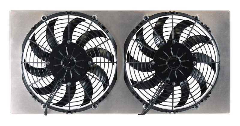 High Output Derale Dual Radiator Fan 16812