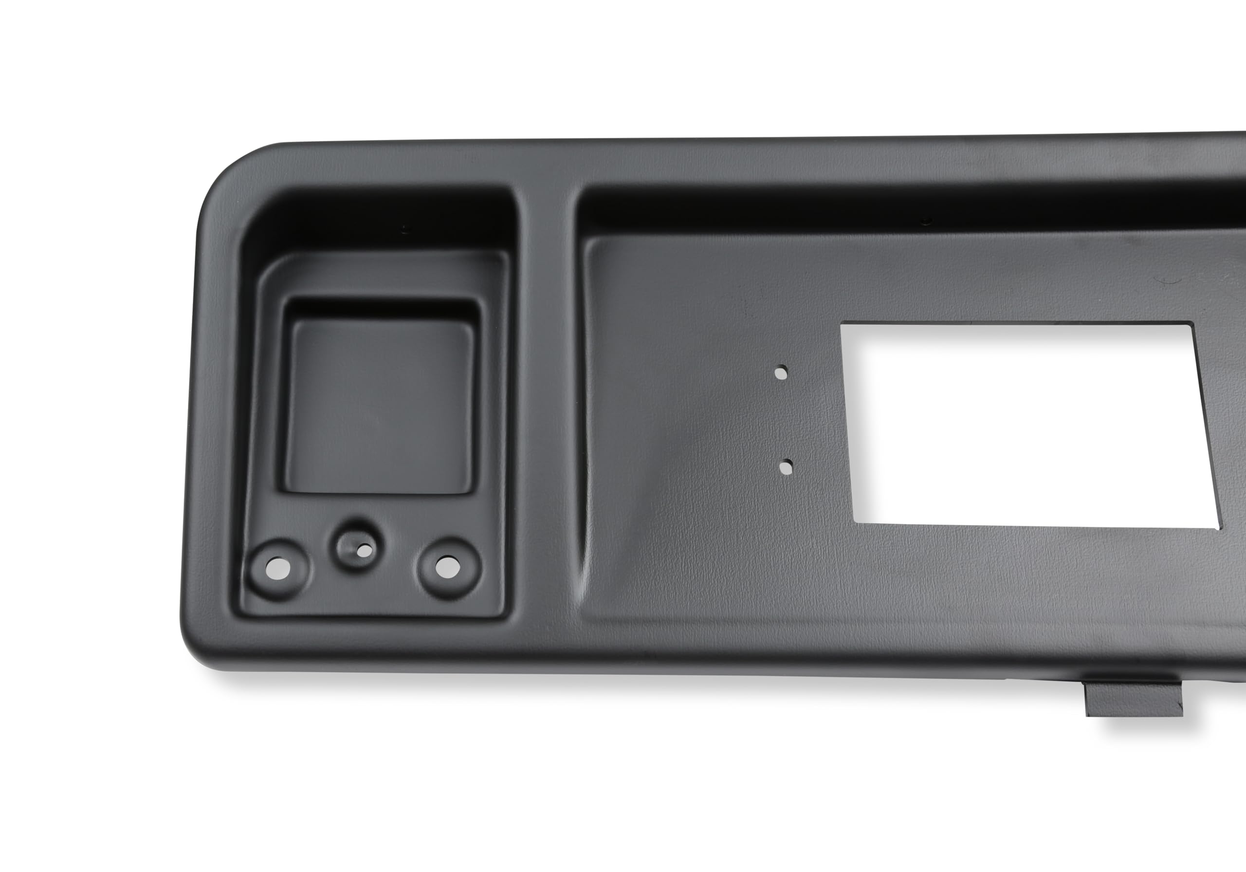 Holley EFI 553-444 Dash Bezel for Holley EFI 7 in. Digital Dashes w/o A/C Vents