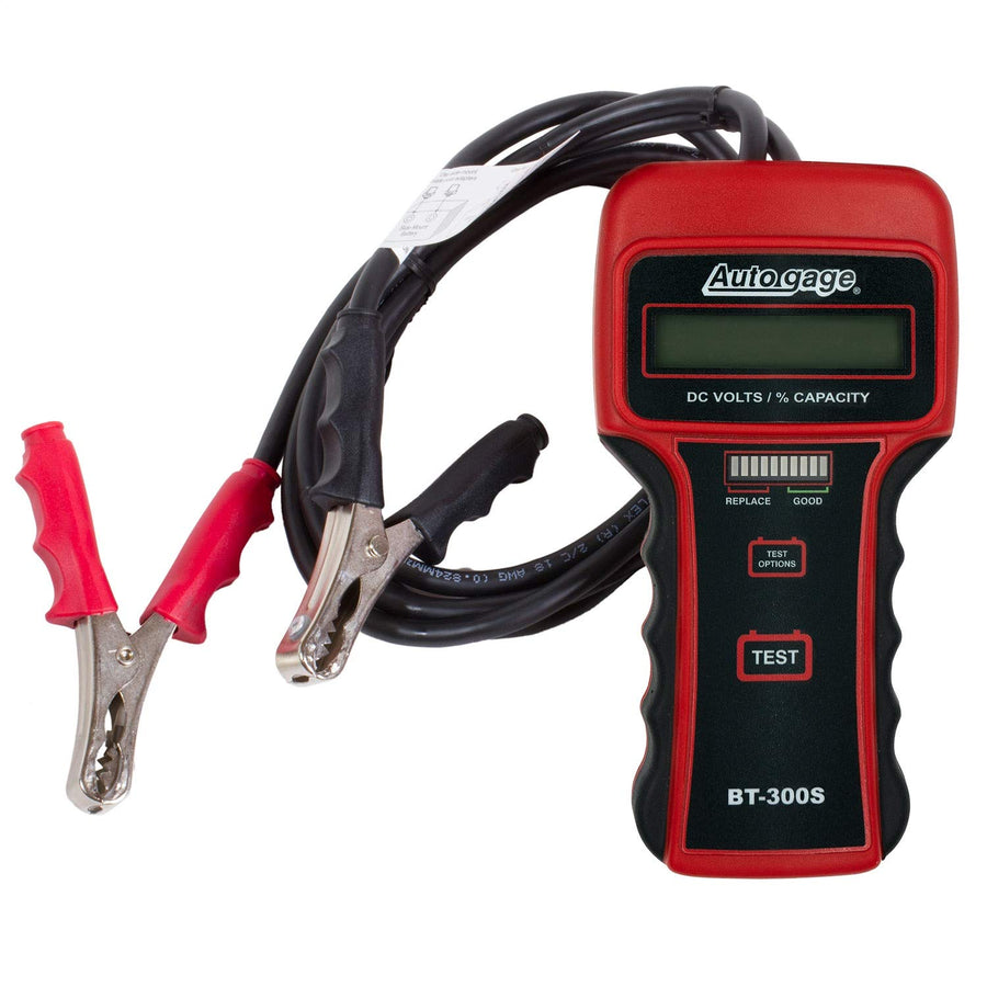 AutoMeter Battery Tester BT-300S, 12V, Autogage