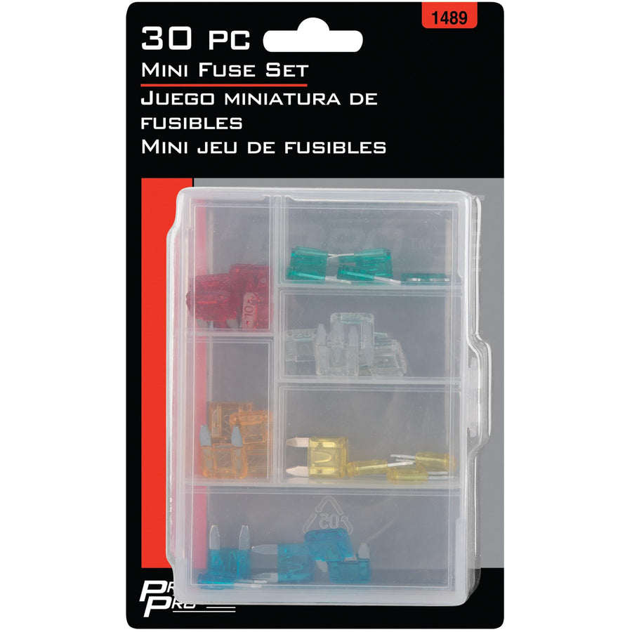 1489 Performance Tool Variety of Fuses for Many Amperages - Storage Case Included - Essential Automotive and Electrical Tool Kit