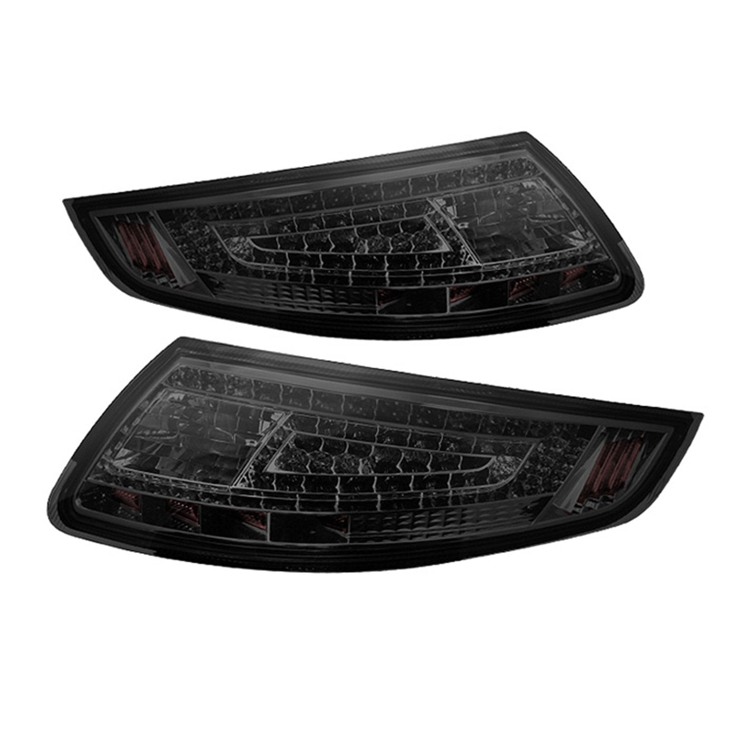 Porsche 997 Smoke LED Tail Light Spyder Auto ALT-ON-P99705-LED-SM