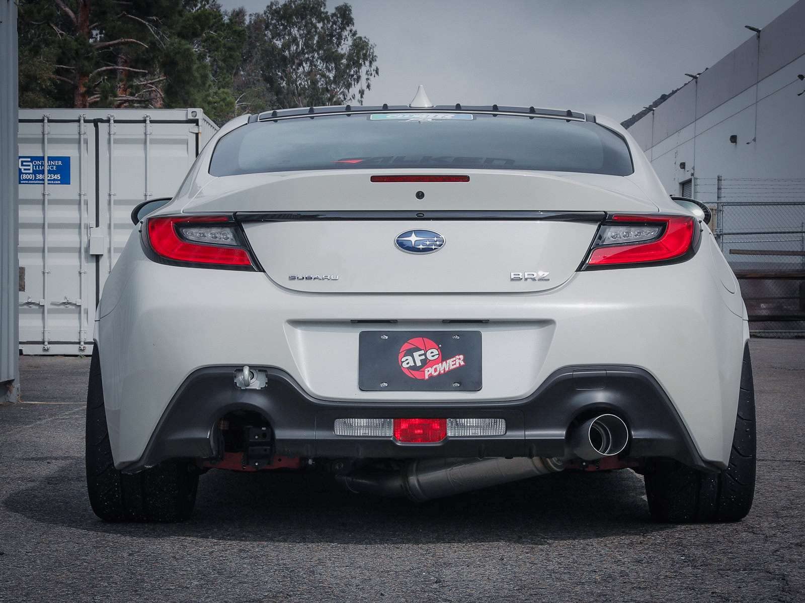 aFe Power 3 IN Takeda 304 Stainless Steel Cat-Back Exhaust System w/Brushed Tip Fit Toyota GR86/FR-S/BRZ 13-22 H4-2.0L/2.4L 49-36057-H