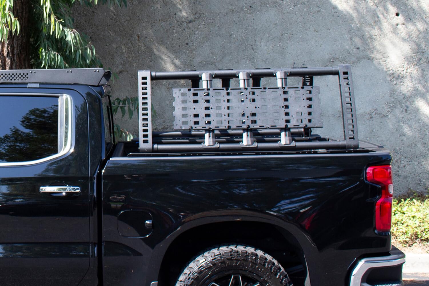 Go Rhino Xtreme Rack - Overland Full-Size Trucks | Steel and Aluminum, Textured Black | 5952000T | Fits