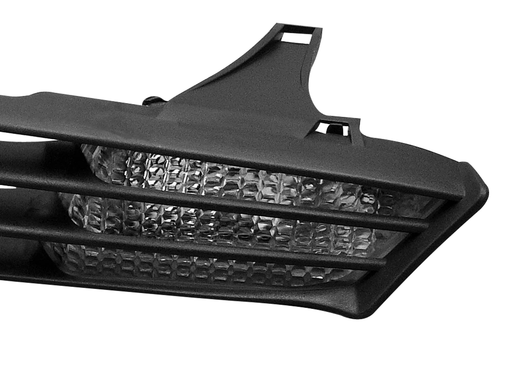 7148352 Armordillo USA OE Style Grille Fits 2000-2004 Ford Focus-Gloss Black