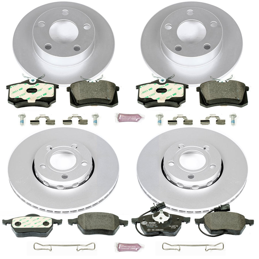 Euro-Stop Brake Kit Power Stop ESK2800 For Volkswagen Passat 1999-2005 [Model Specific]