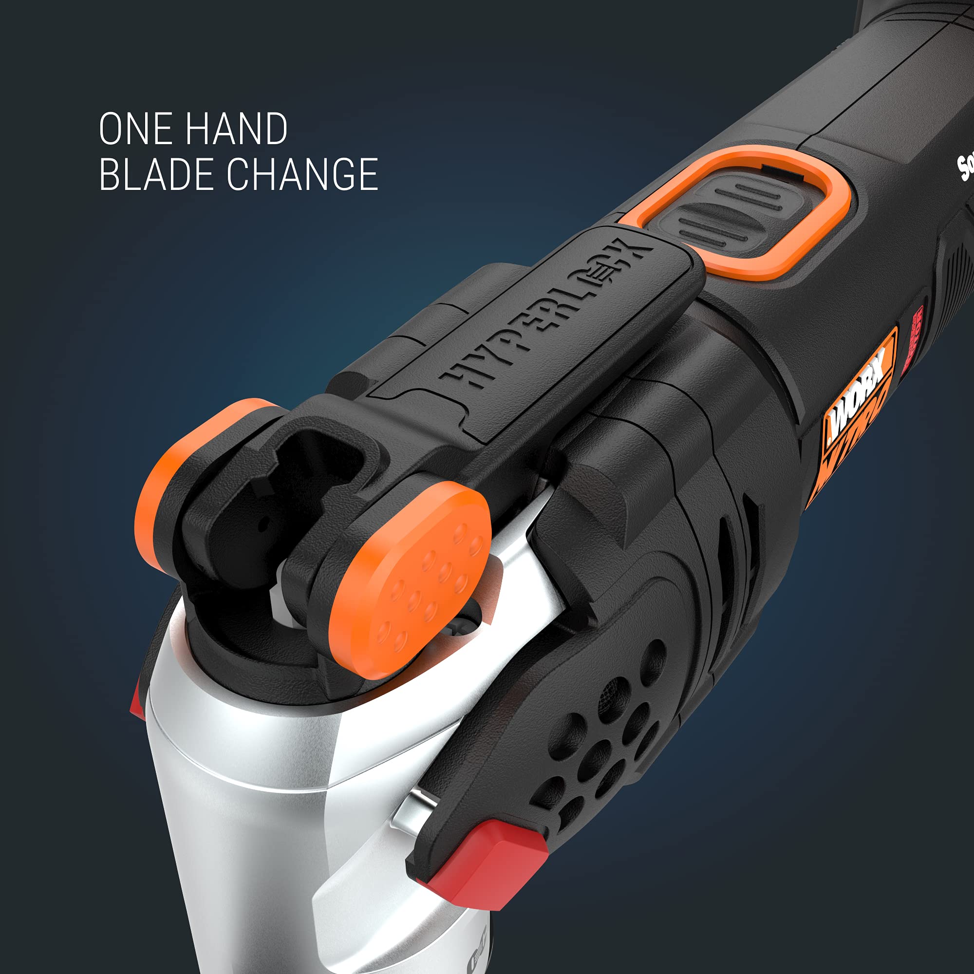 20V Worx Nitro WX697L Power Share Cordless Oscillating Multi-Tool with Brushless Motor