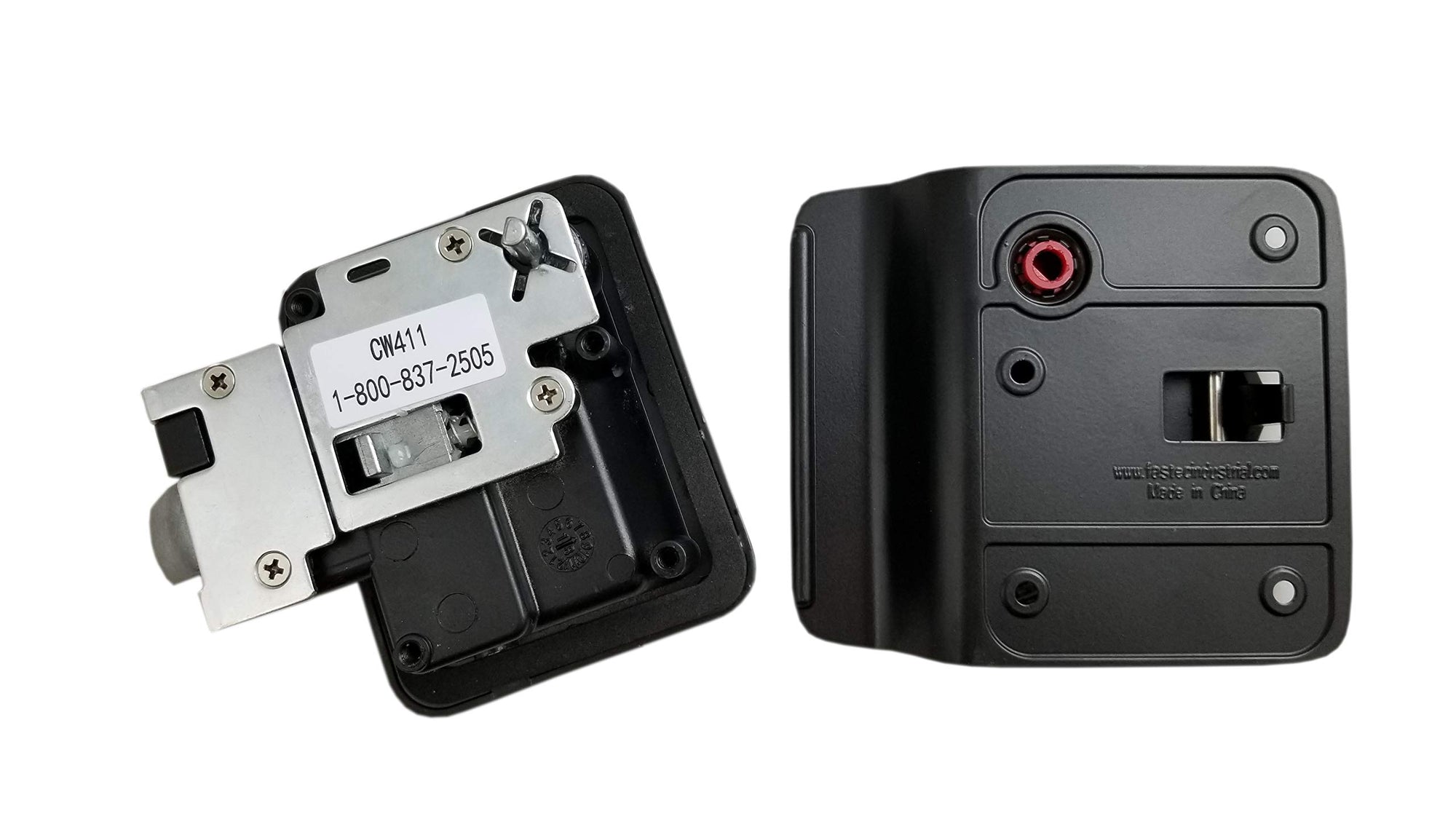 Black Travel Trailer Lock