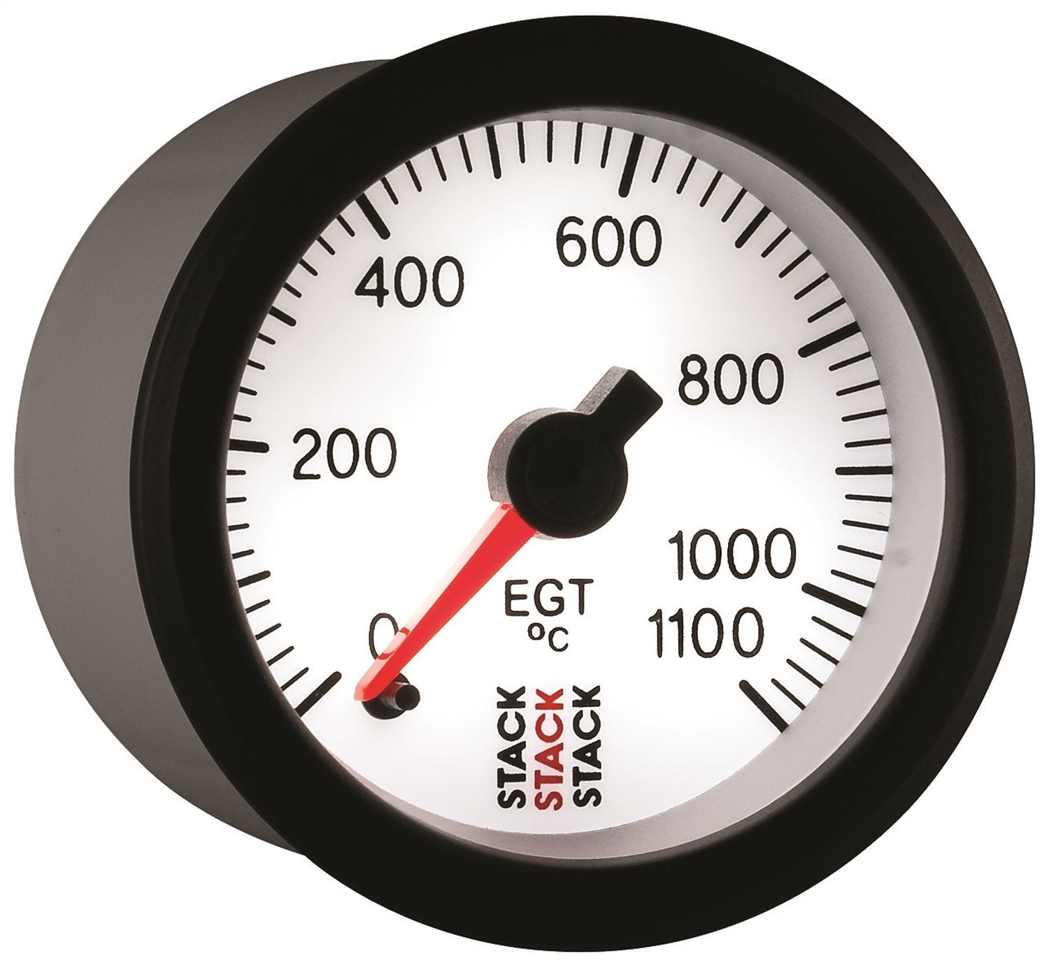 0-1100°C Professional Stack ST3363 White Stepper Motor Exhaust Gas Temperature Gauge