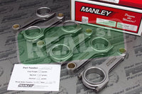 15027-6 Manley H-Beam Connecting Rod Set