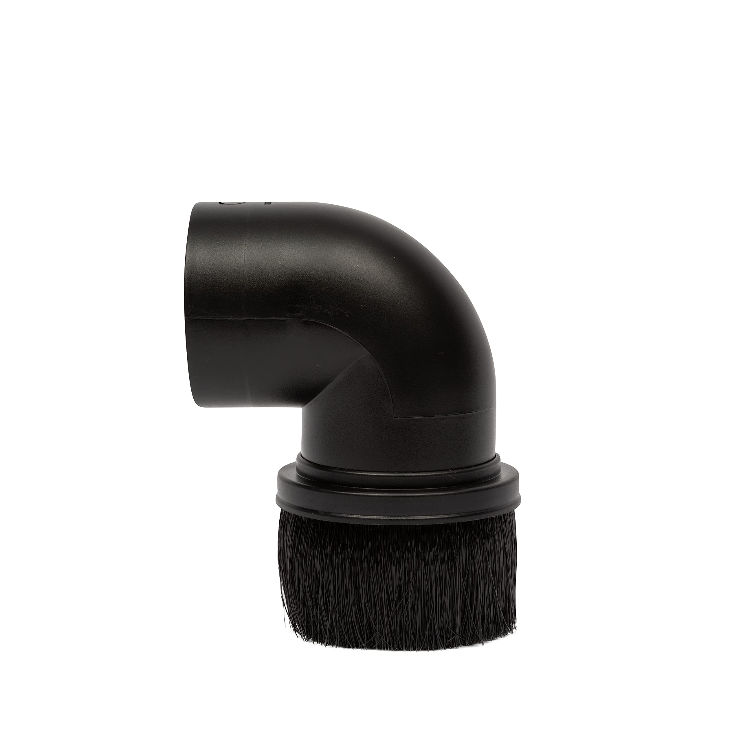2.5 Inch Diameter Shop-Vac Right Angle Brush, Ideal for Dusting Blinds And Irregular Surfaces, Works with 2.5 Inch Hose, Black, (1-Pack)
