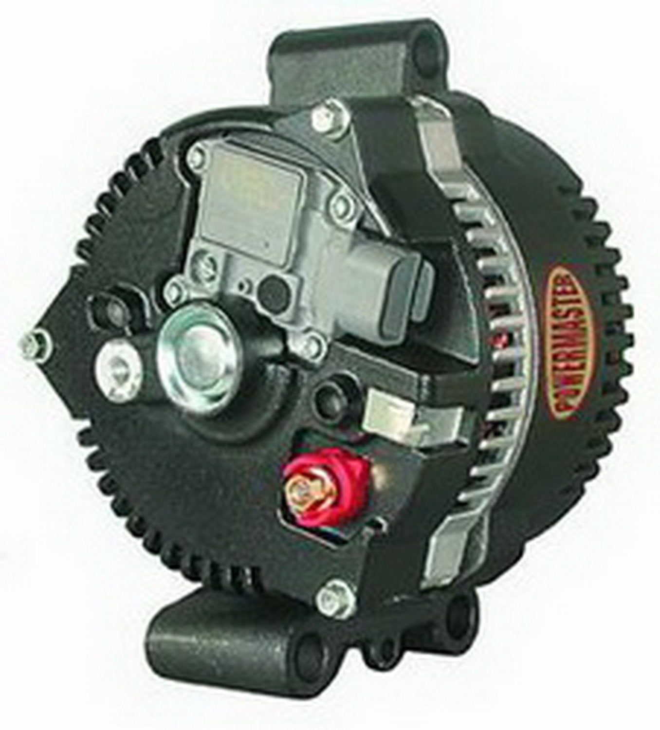 Alt Ford Powermaster 3G Black 200A 6 grv Pulley Large Frame Transverse MTG OE Only VR