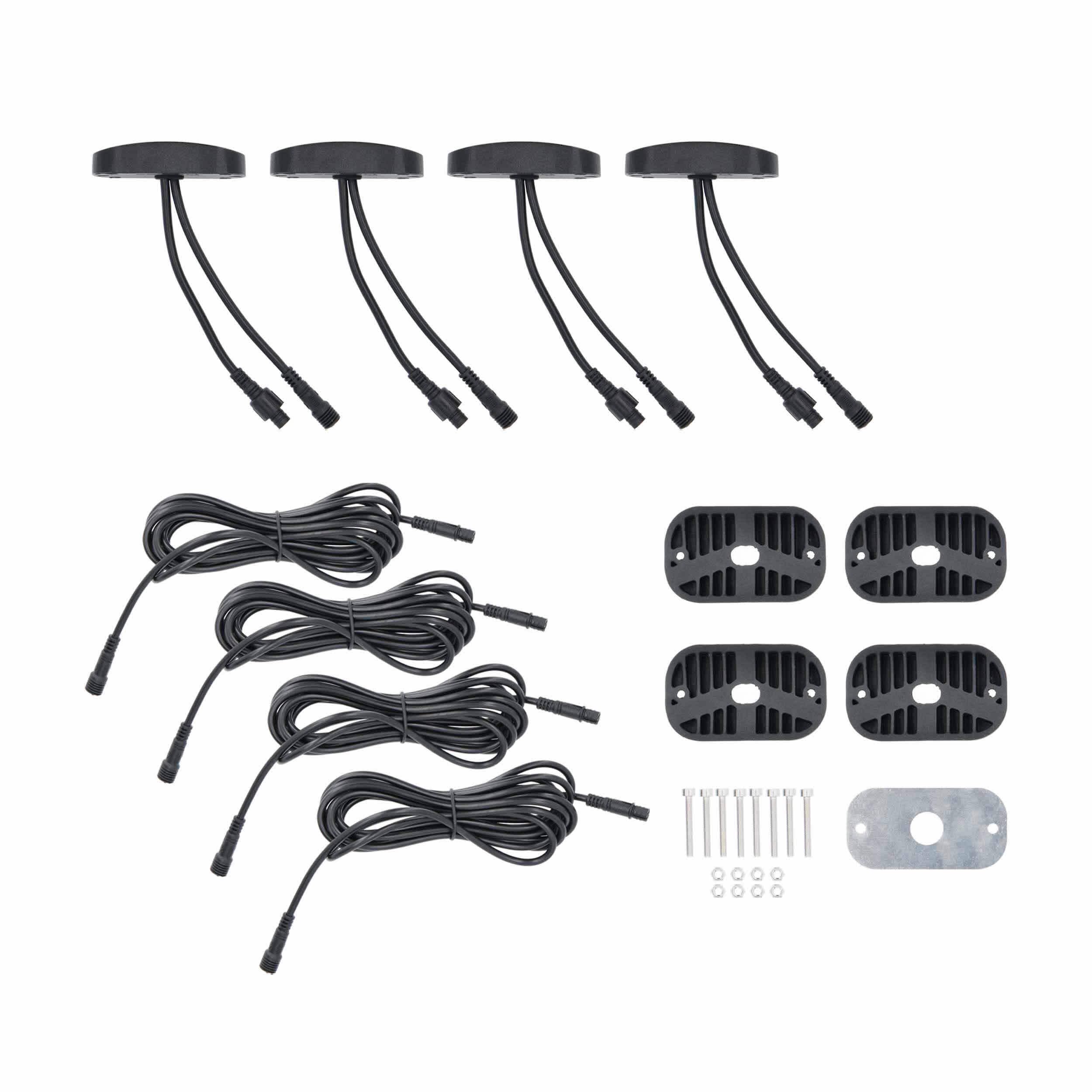 RGBW Rock Light Expansion Pack Metra Brands