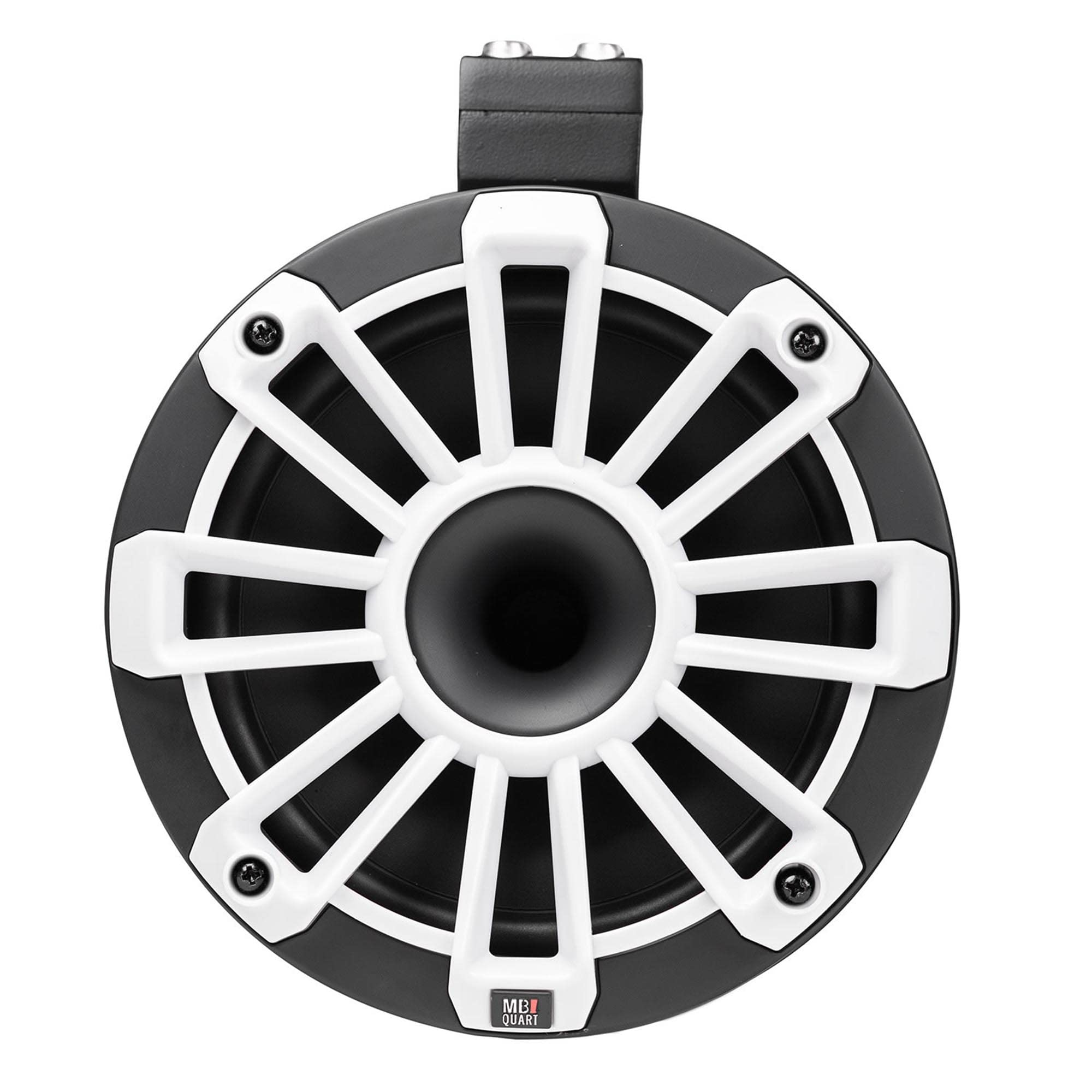 Nautic MB Quart NHT2-116 6.5" 2-Way Compression Horn Tower Marine Speakers - 110 Watts