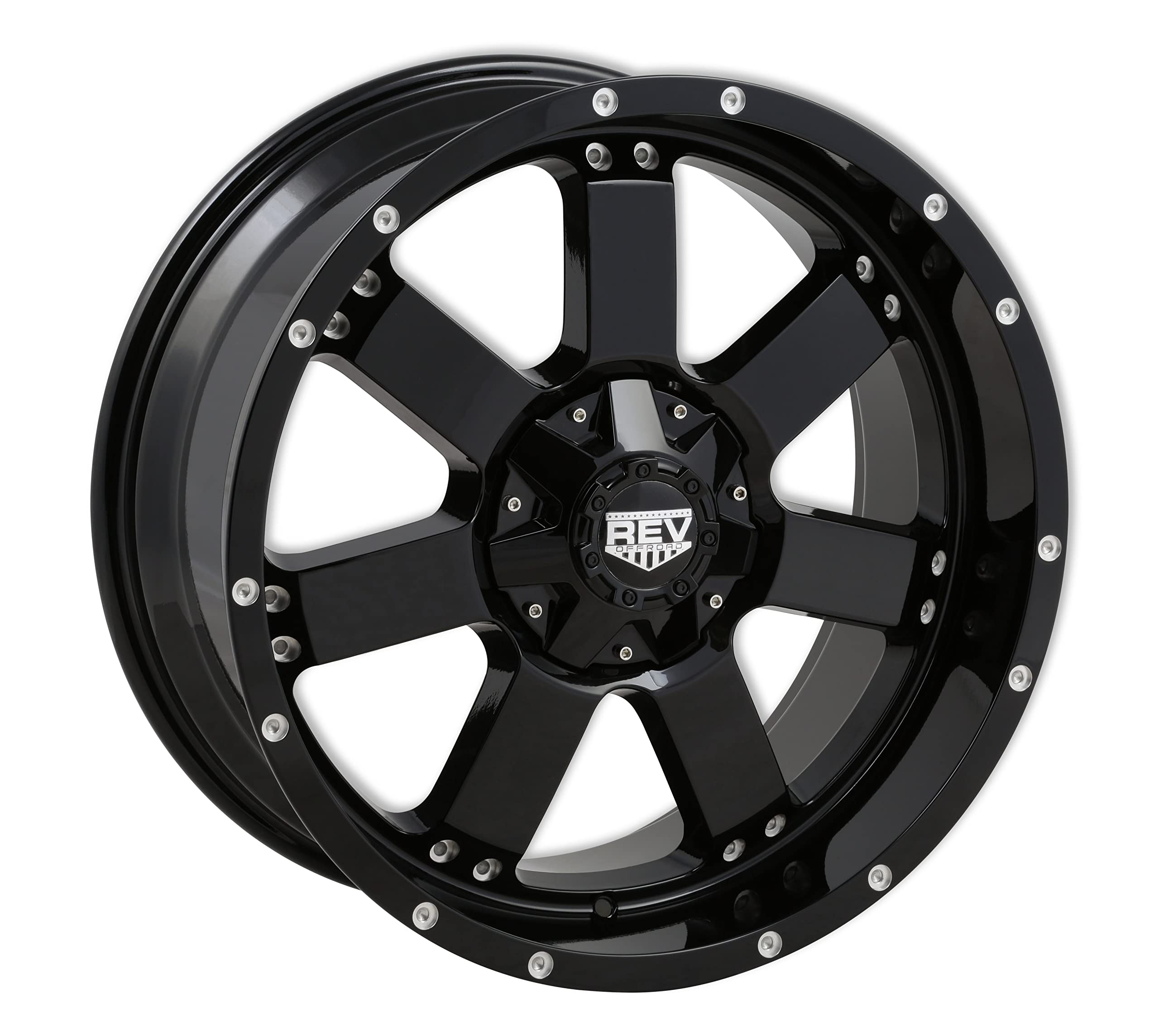885 Series REV Wheels 885B-2903212 20x9 4.53 bs 5x5/5x127/5x5.5/5x139.7 Black
