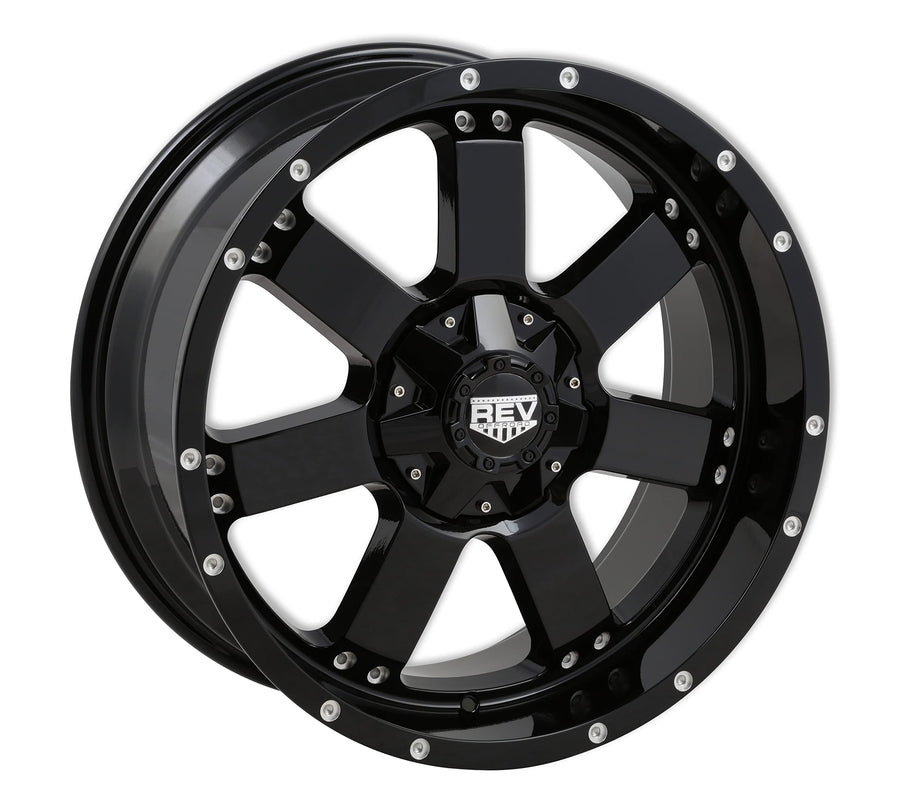 885 Series REV Wheels 885B-2903512 - 20x9-4.53 bs - 6x5.5 / 6x135 - Black