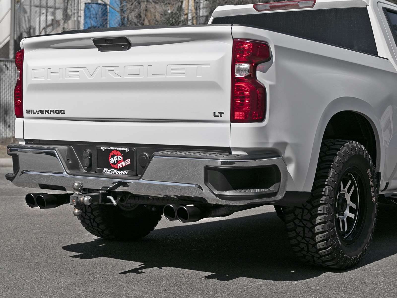 Gemini XV aFe POWER 49-34139-B Cat-Back Exhaust System w/Cut-Out, 3" 304 Stainless Steel, Black Tips, for 2019-2021 GM Trucks