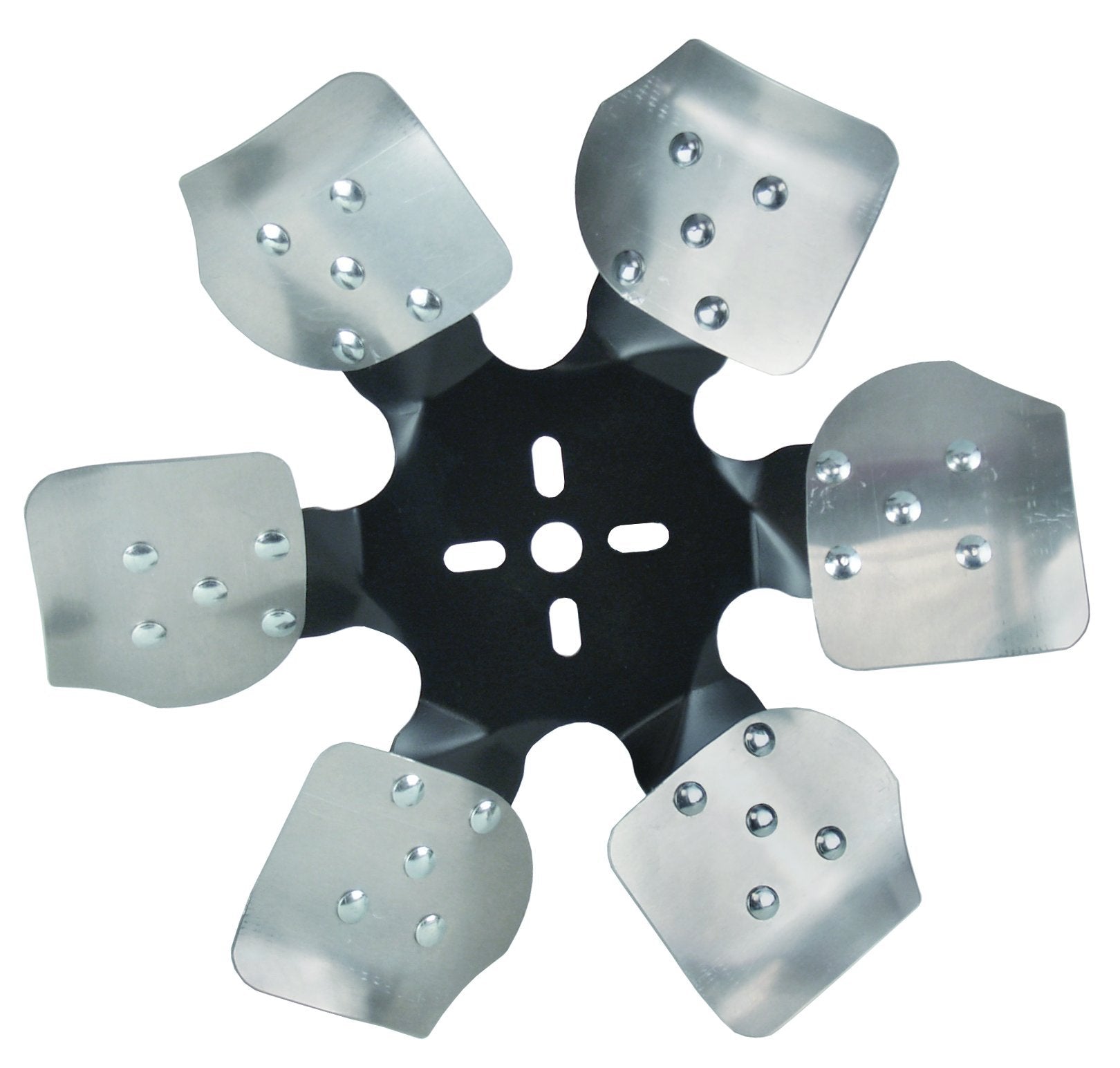 Derale Heavy Duty 17513 Fan Blade Series 1000 13" Aluminum Rigid Race Belt Driven Standard Rotation