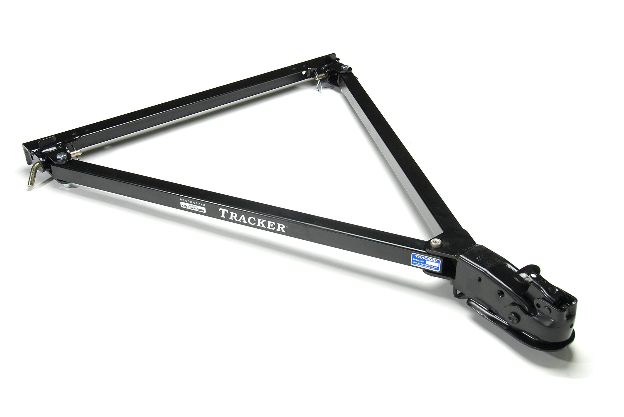 Tracker Roadmaster 020 5,000 lb. Capacity Tow Bar fits Crossbar Style Baseplates | Coupler Connects Directly to 2" Hitch Ball | Powder Coat Finish for Maximum Durability