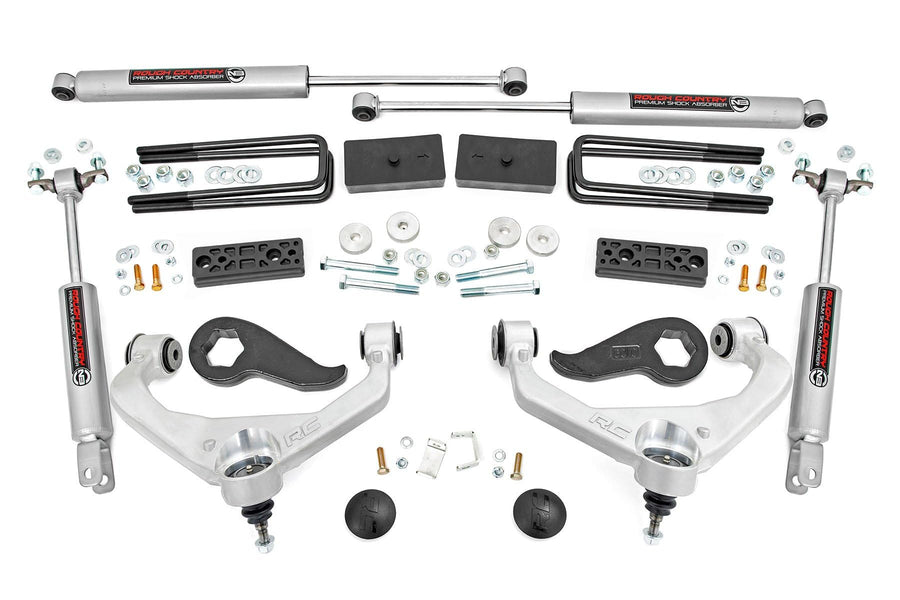 3" Lift Kit Rough Country for 20-24 Chevy Silverado/GMC Sierra 2500 HD - 95830
