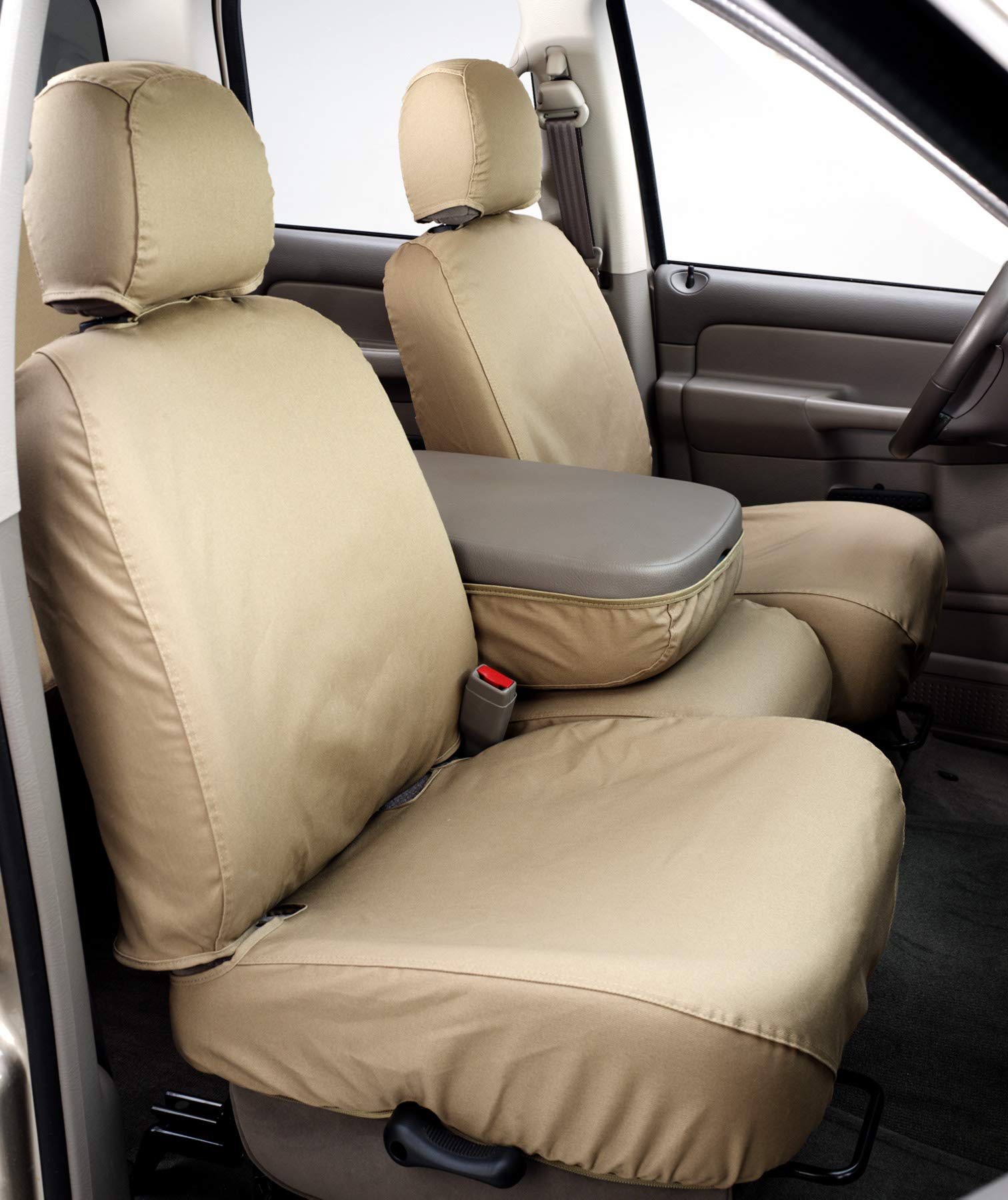 Covercraft Front Row SeatSaver Waterproof Taupe Taupe SS3403WFTP